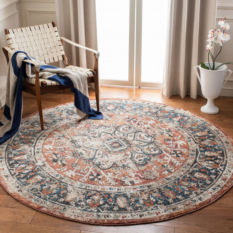 Cooksey 200 Performance Oriental Rug, Round 6'7"