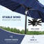 Parasol de plage 8 po Yaneisha