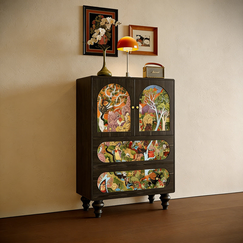 Armoire de rangement French Vintage