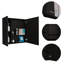 Pharmacie, miroir, porte double, quatre tablettes intérieures-572686075