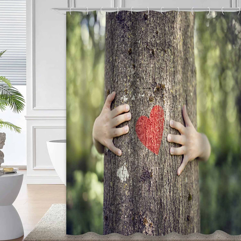Rideau de douche Tree Boy, L 72 po x l 84 po