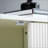 Ideboard With Wavy Texture Buffet Cabinet