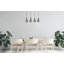 Lustre moderne élégant, noir et bronze, 31,5 po x 5,1 po | Corps en métal robuste avec capuchon en verre, 4 x douilles E27 (6 W maximum) | Luminaire de style industriel pour la maison et le bureau, classé IP20-1955446971-1957157655