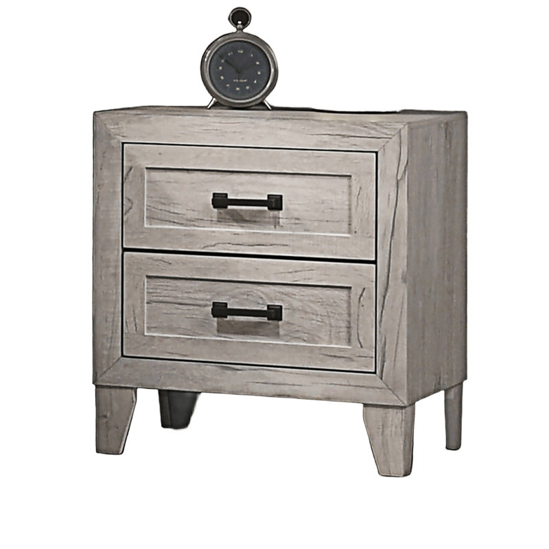 Nightstand Bedside Table With Drawers
