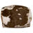 Susannah Upholstered Polyester and Faux Fur Ottoman-53565772