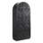 2-Door Black Tall Accent Cabinet