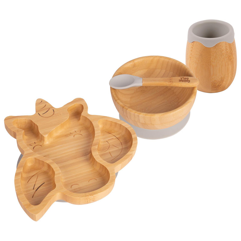 Piece Dinnerware Set, Grey