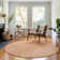 Premium Machine Washable Prisco Salmon Rug