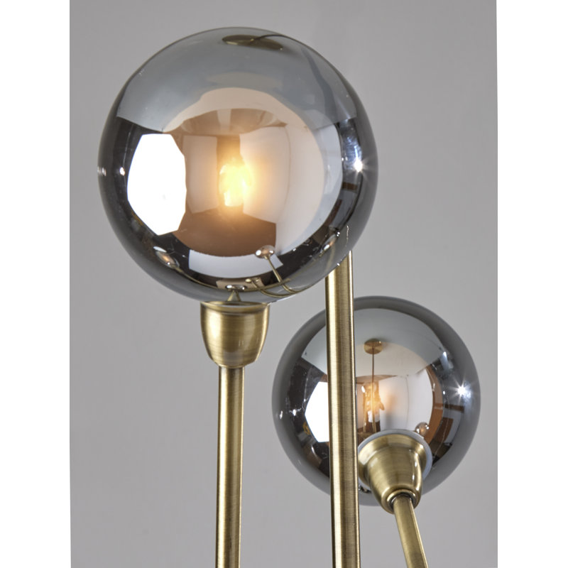 Lorraine 6 Light Metal Dimmable Sputnik Chandelier