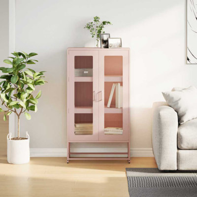 Highboard 68X39x123 Cm Steel