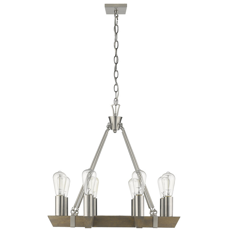 Lustree 8 lumières façon bougie/classique Hobson