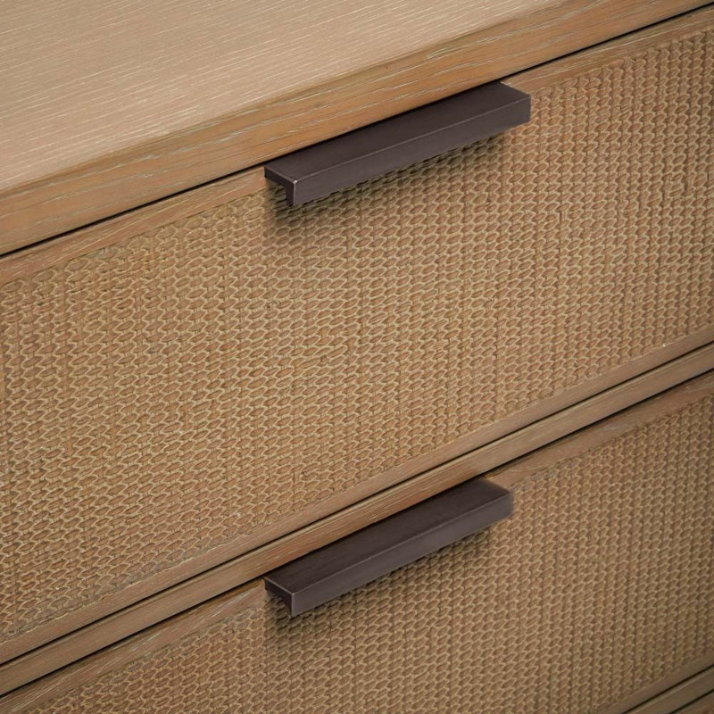 Holmes 84'' W Solid Wood Credenza, Harvest