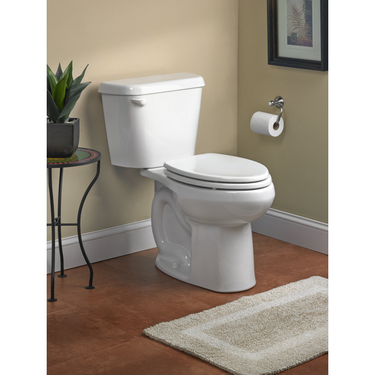 Toilette allongée deux pièces Colony 1,28 GPF (économe en eau) avec Everclean (siège non inclus)