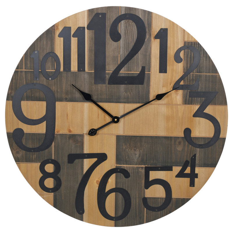 Gholson Wood Wall Clock