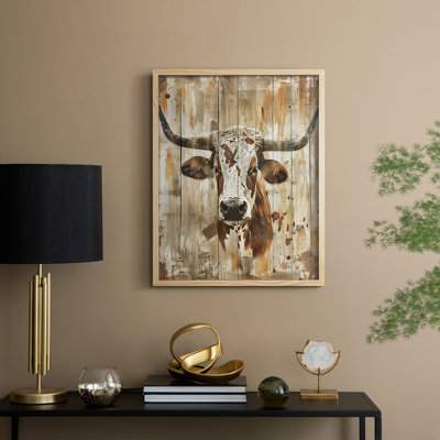 ANIMALS Series DIII Framed Print - Solid Wood
