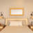 Bamboo Rectangular Wall Mirror-746204842