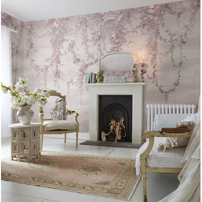 by Rachel Ashwell Hanging Garden Made to Order Fixed Size Mural 2.5m x 4m Mural Roll