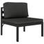 Ensemble de patio 6 pièces avec coussins Taylani-1944103880
