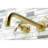 Kingston Brass Manhattan Two-Handle 3-Hole Wall Mount Roman Tub Faucet-59137456-115316196