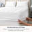 Tuscola 2-in-1 Waterproof Quilted Mattress Pad 100% Waterproof TPU + 7D+3D Recycled Microfiber Fill, GOTS Certified Organic Cotton Shell, Noiseless, OEKO-TEX, 18" Deep Pocket - Twin 38"×75"-520329600