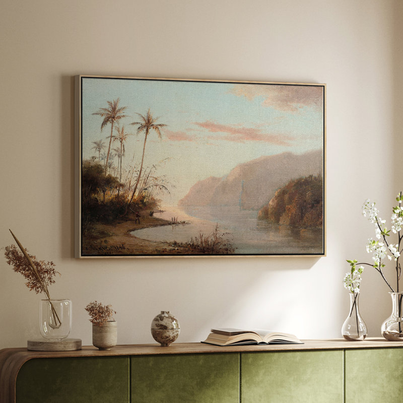 «Vintage Landscape - XXXVI» sur toile, H 17 po x l 25 po