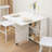 Mccorkle Foldable Kitchen Table Drop Leaf Dining Table-55837138