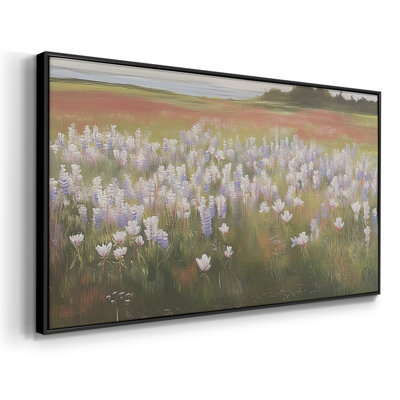 Série paysage - Lxxxvi - Toile tendue avec châssis encadré - Prêt à être accroché