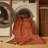 Machine Washable Abstract Brown Area Rug-2119164422