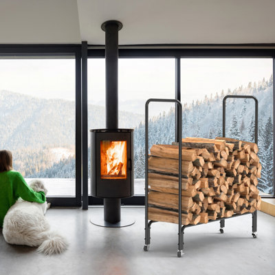Thedford 120cm W Metal Log Rack