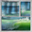 "Emerald Strokes" par Lawrence Leyderman - Art mural acrylique 20 "x 30"-1000323342