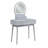 Beautiful  Finish Vanity Dresser With Mirror And Stool Set Storage Drawers Luxury Furniture 1Pc LED Mirror-634667588