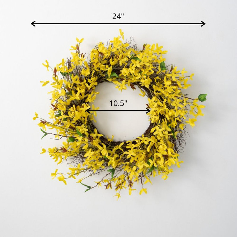 Couronne de brindilles artificielles McNulty, 24"
