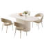 Ensemble de table de salle à manger avec 4 chaises-1198997673-1198997674
