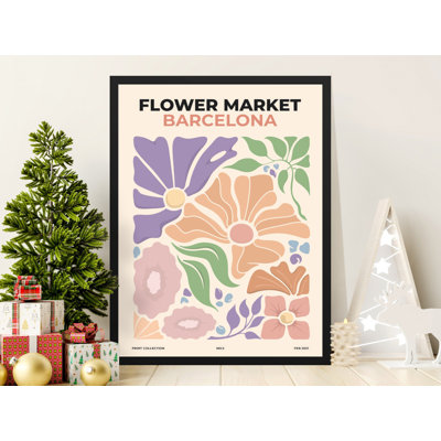 Chalres Single Picture Frame Print
