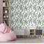 Papier peint adhésif vert avec feuilles d'eucalyptus vert-527722816