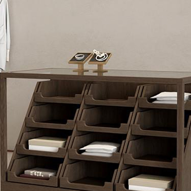 Armoire pour îlot central de style médiéval, H 35,43 po x l 62,99 po x P 23,62 po