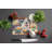 Decorating Easter Great Pyrenees Glass Cutting Board