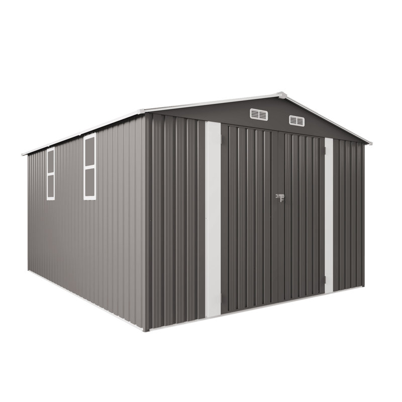 Spacious Metal Sheds, Durable And Modern Design For Backyard Storage