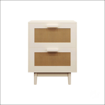 Rattan Nightstand