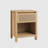 Rattan Nightstand,25''Farmhouse Bedside Table,File cabinet