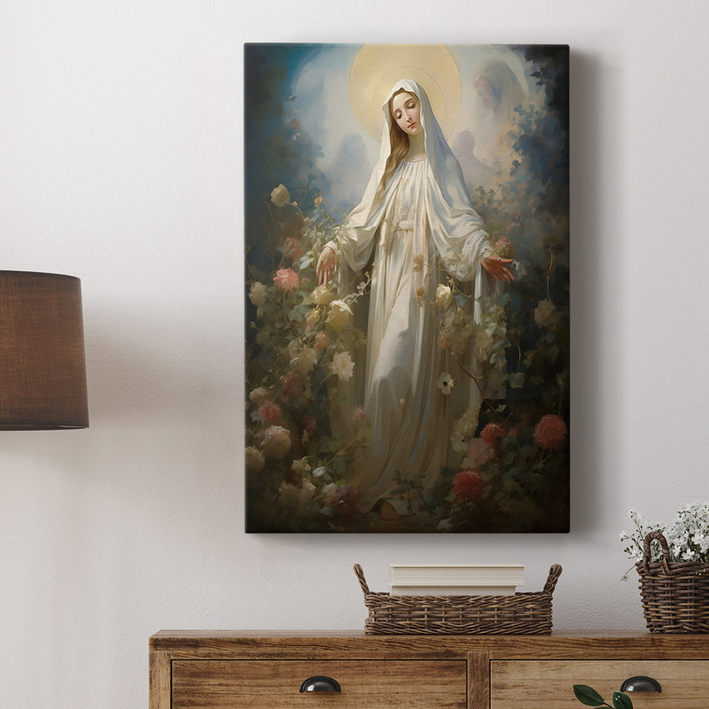 Série Religious LX III - Toile tendue avec châssis Premium - Prêt à être accroché, H 18 po x l 12 po