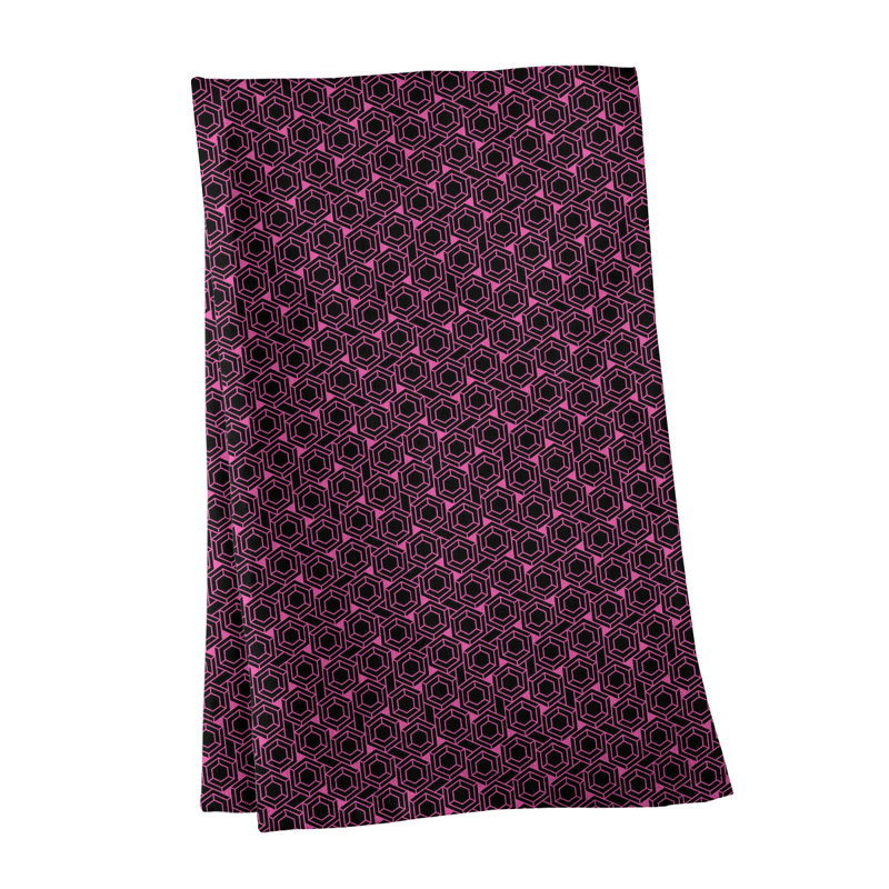 Mcguigan Tea Towel Kitchen Towel, Poly Twill, Pink/Black