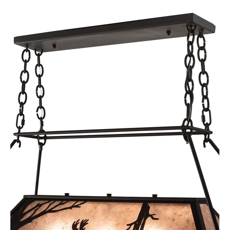 Moose at Lake Handcrafted Hanging Pot Rack