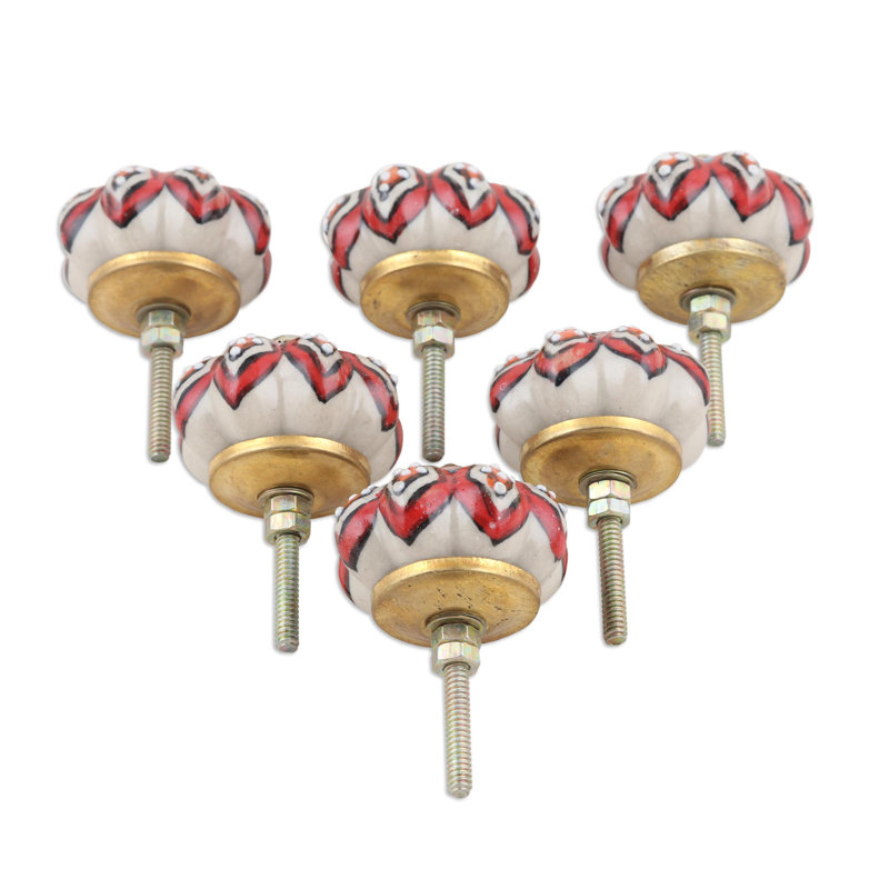 Multipack de poignées champignon 2,6 po Felisitas