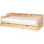 Weiss Solid Wood Daybed with Trundle
