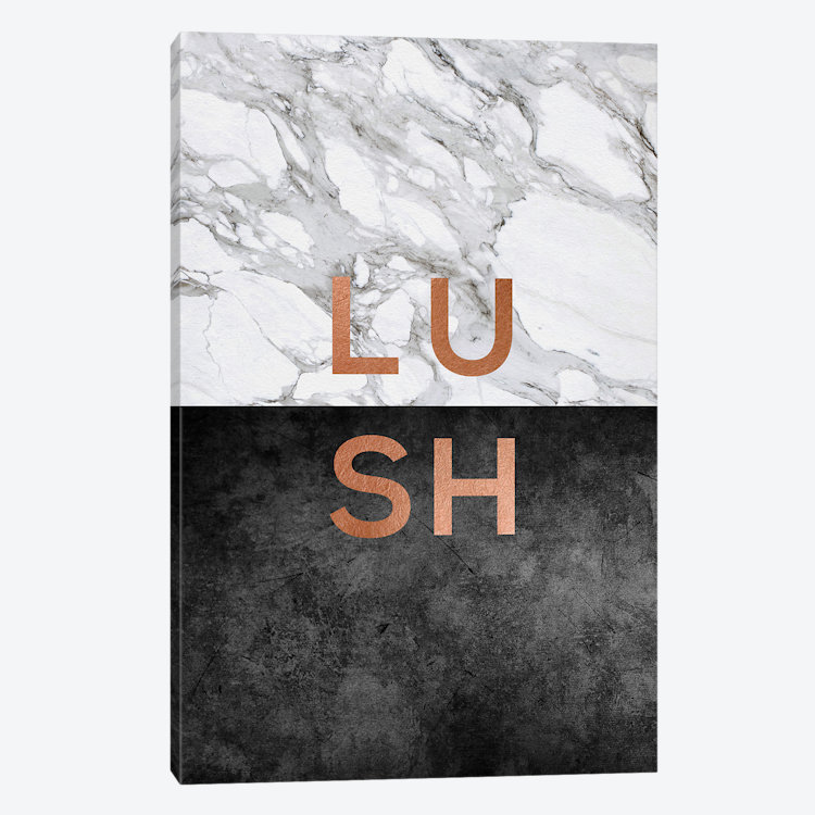 «Lush», reproduction d'impression sur toile, H 60 po x l 40po x P 1,5 po, Pas de tapis, Toile tendue