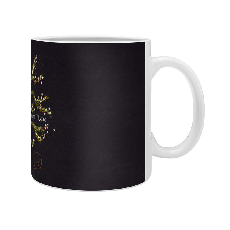 Grande tasse à café citron