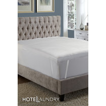 CodYinFI: Hotel Sobel Dry Hypoallergenic Mattress Pad | Hotel & Resort  Quality, 100% Water Resistant, Quiet, Soft & Supportive Microfiber Fill 