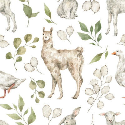 Stallkamp Peel & Stick Floral Tile