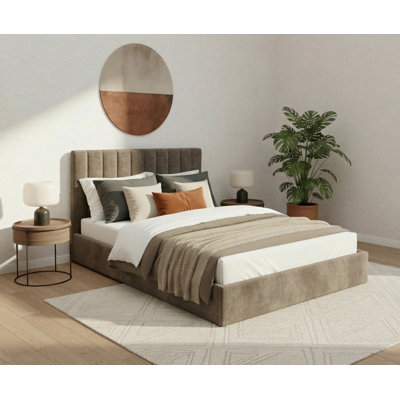 Upholstered Ottoman Storage Bed